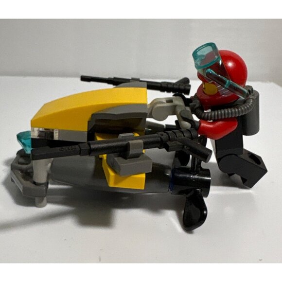 Lego City Deep Sea Scuba Scooter (60090) Incomplete Set - Picture 5 of 8